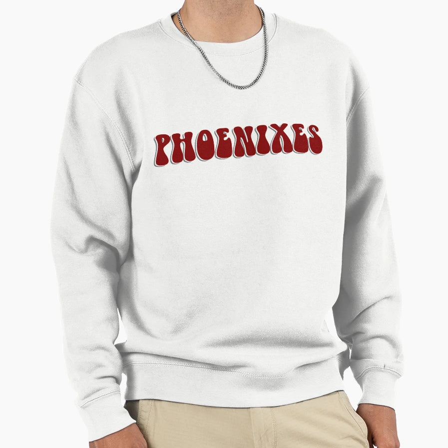 University Chicago Phoenixes Sweatshirt - Aesthetic Graphic for Adults - T-Shirt, Sweatshirt, Hoodie