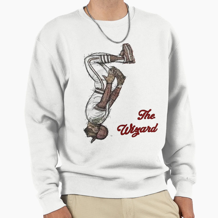 Ozzie Smith St Louis Baseball S Sweatshirt - Custom Art Print for Adults - T-Shirt, Sweatshirt, Hoodie