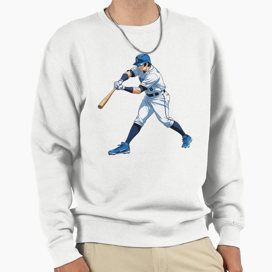 Los Angeles Baseball Batter Sweatshirt - Minimalist Print Unisex - T-Shirt, Sweatshirt, Hoodie
