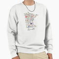 Floral Minnesota Sweatshirt - Aesthetic Graphic Men Women - T-Shirt, Sweatshirt, Hoodie