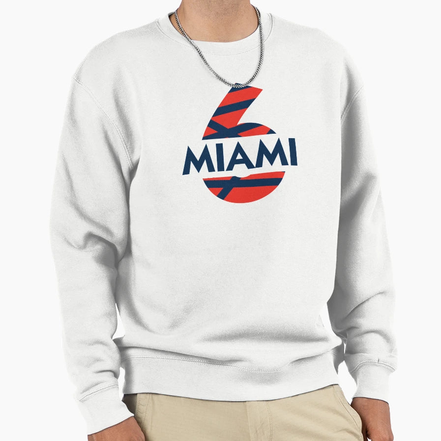 Nba Miami 6 Sweatshirt - Fun Novelty Design Unisex - T-Shirt, Sweatshirt, Hoodie