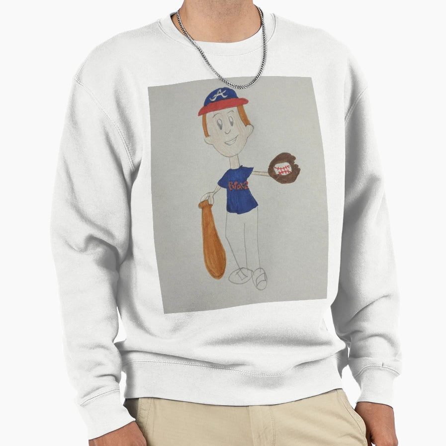 Chipper Jones Sweatshirt - Aesthetic Graphic Unisex - T-Shirt, Sweatshirt, Hoodie