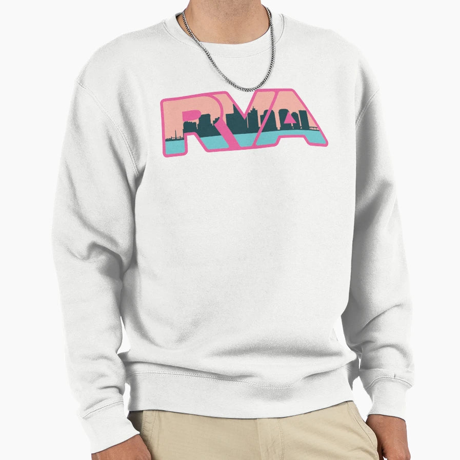 Rva Richmond Va Logo Sweatshirt - Fun Novelty Design Men Women - T-Shirt, Sweatshirt, Hoodie