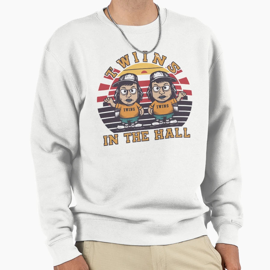 Twins Hall Captivating Art Sweatshirt - Graphic Print Unisex - T-Shirt, Sweatshirt, Hoodie