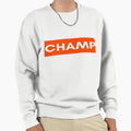 Champ Lettering Red Sweatshirt - Trendy Graphic Unisex - T-Shirt, Sweatshirt, Hoodie