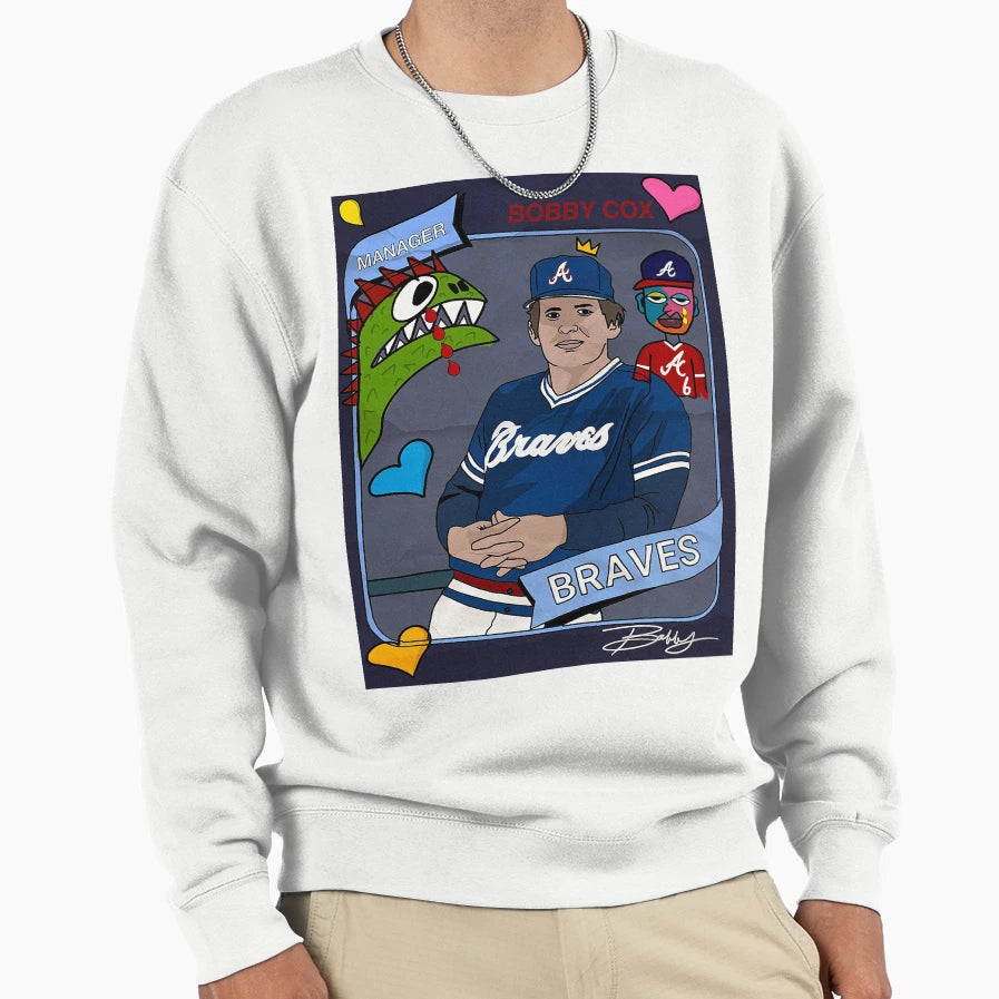Bobby Cox Sweatshirt - Streetwear Style Men Women - T-Shirt, Sweatshirt, Hoodie