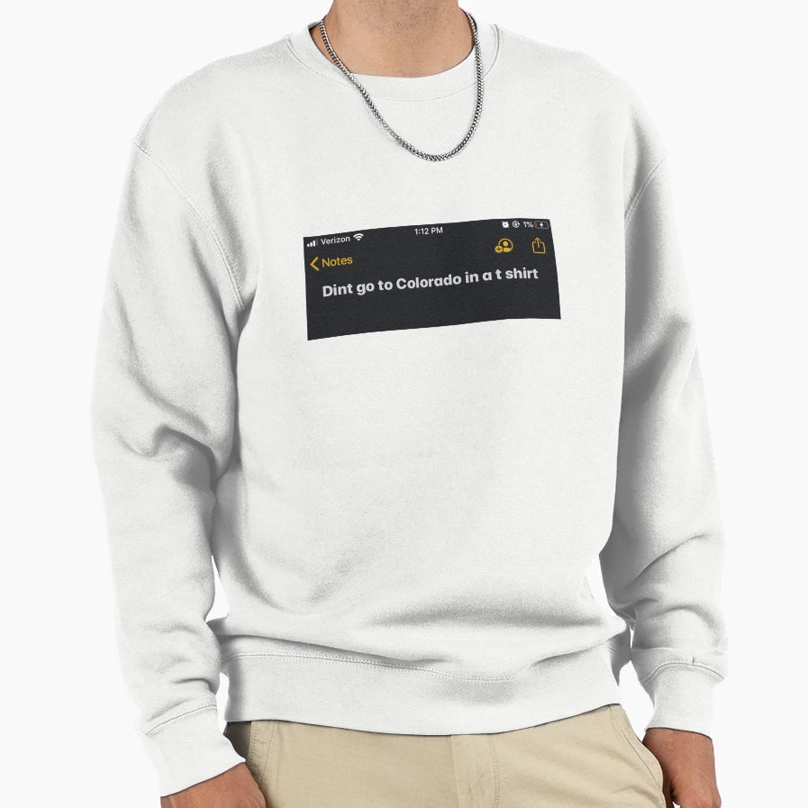 Dint Go To Colorado T-Shirt - Aesthetic Graphic Men Women - T-Shirt, Sweatshirt, Hoodie