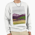 Purple Hills Sweatshirt - Minimalist Print for Adults - T-Shirt, Sweatshirt, Hoodie