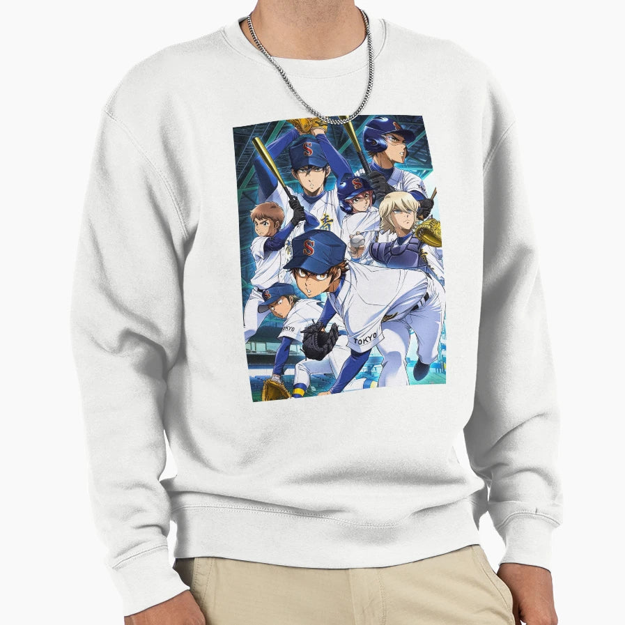 Diamond No Ace Team Sweatshirt - Streetwear Style Unisex - T-Shirt, Sweatshirt, Hoodie