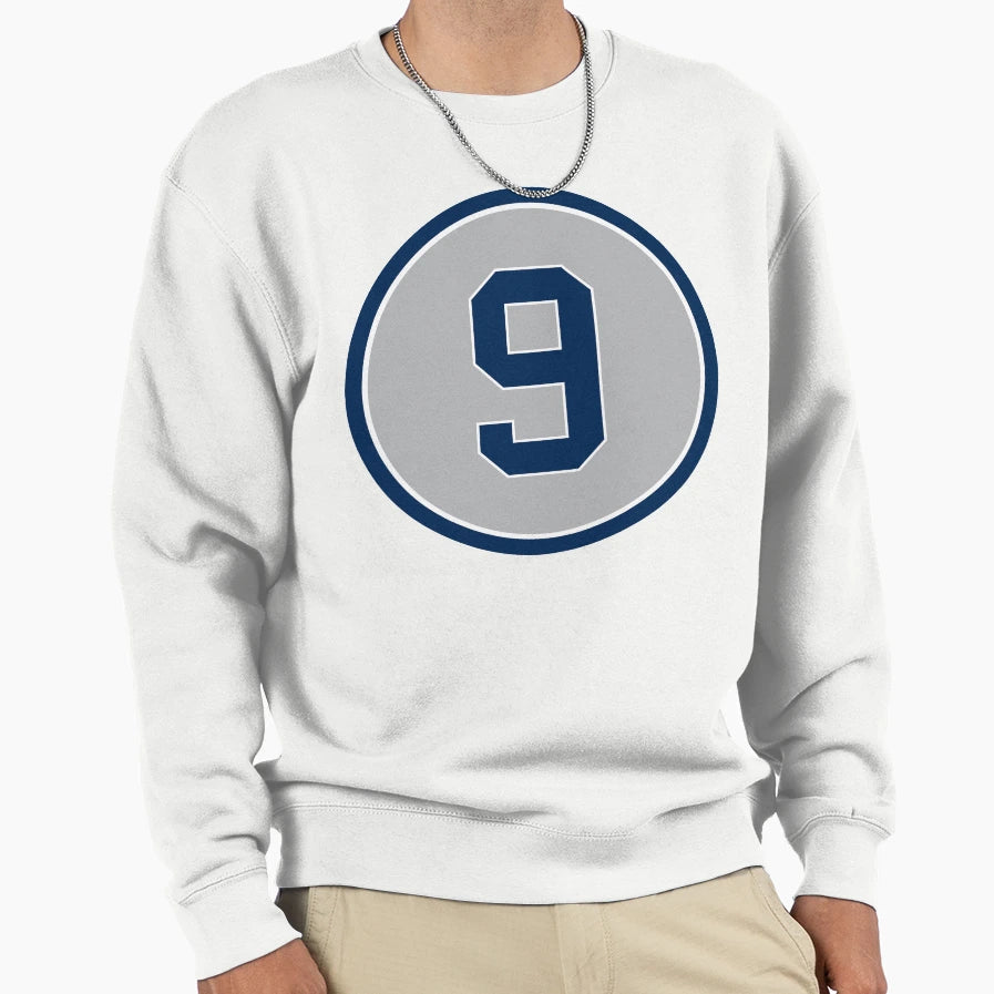 Roger Maris 9 Away Jersey Number Sweatshirt - Novelty Apparel Unisex - T-Shirt, Sweatshirt, Hoodie