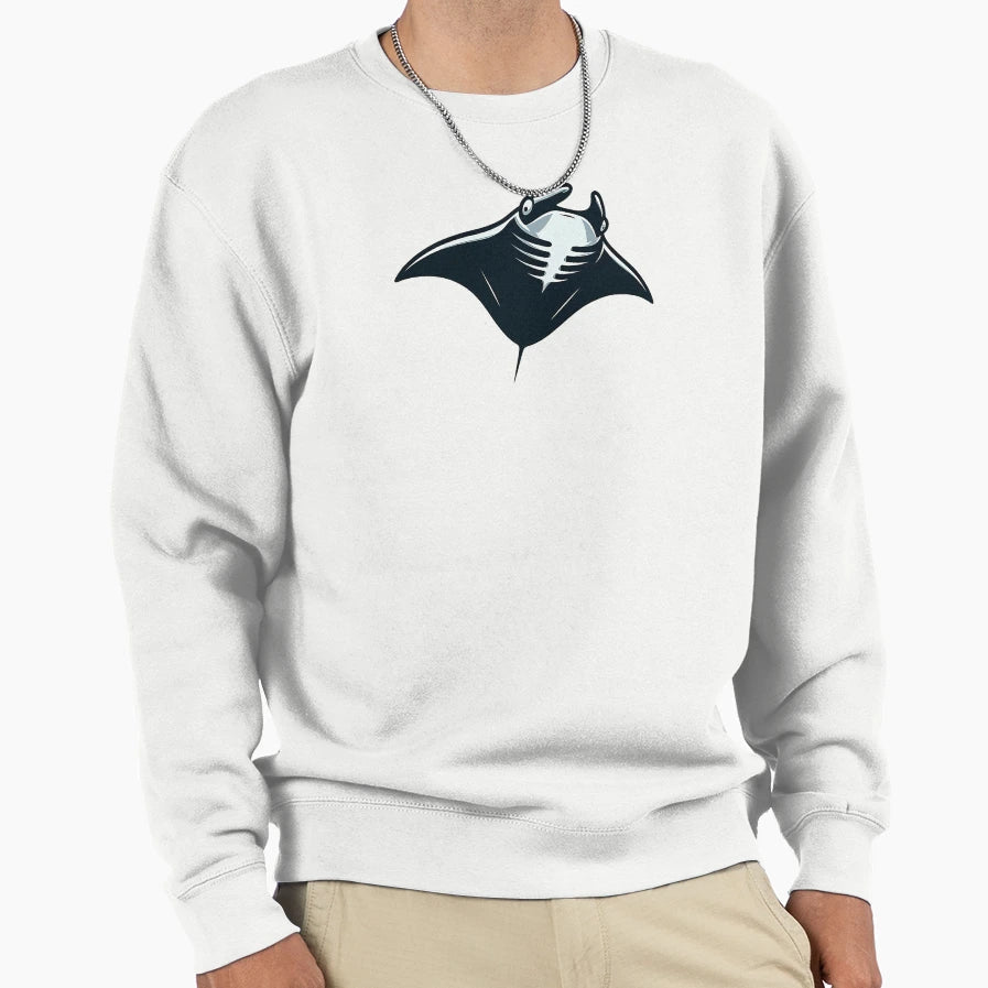 Manta Ray Sweatshirt - Novelty Apparel Unisex - T-Shirt, Sweatshirt, Hoodie