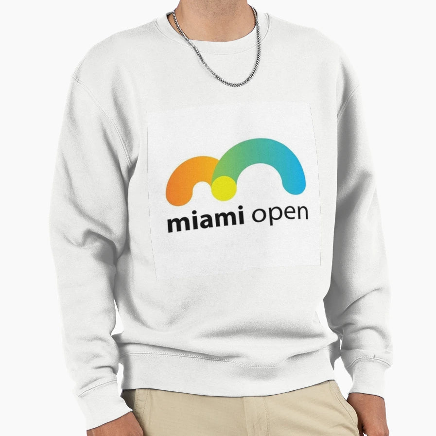 Miami Open Logo Sweatshirt - Minimalist Print Unisex - T-Shirt, Sweatshirt, Hoodie