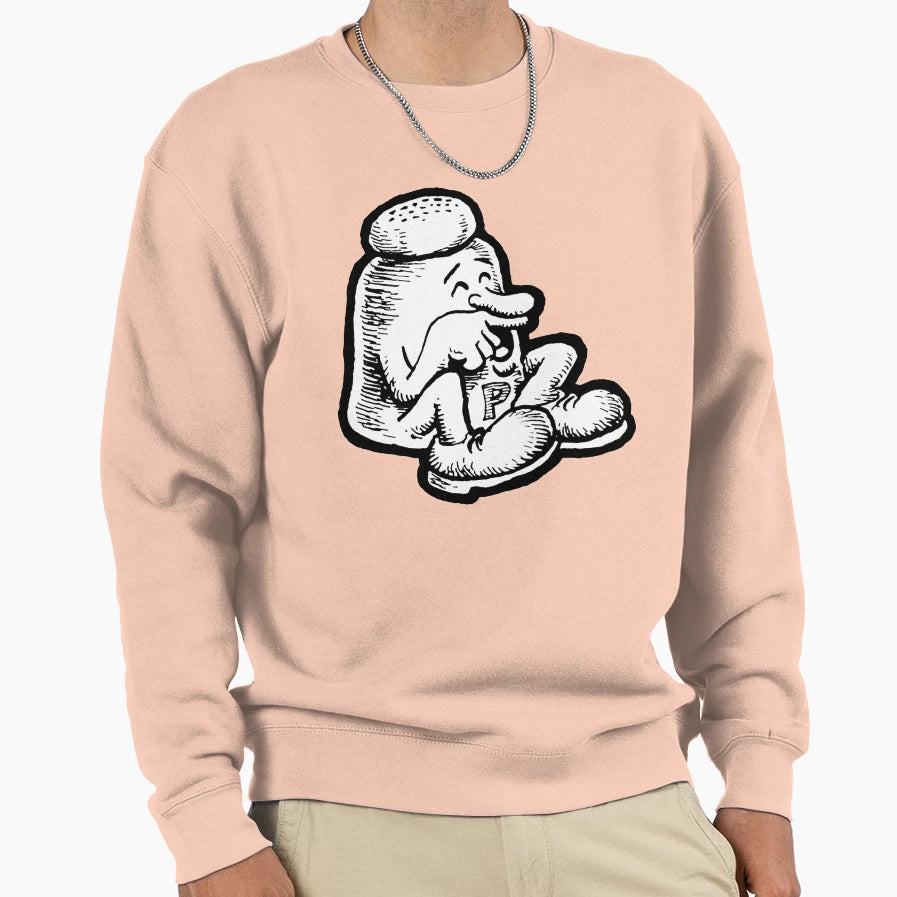 Crumb Kitchen Kut Outs Sweatshirt - Minimalist Print Men Women - T-Shirt, Sweatshirt, Hoodie