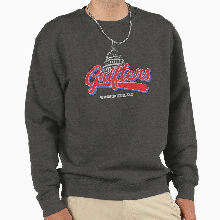 Washington Dc Grifters Sweatshirt - Minimalist Print Men Women - T-Shirt, Sweatshirt, Hoodie