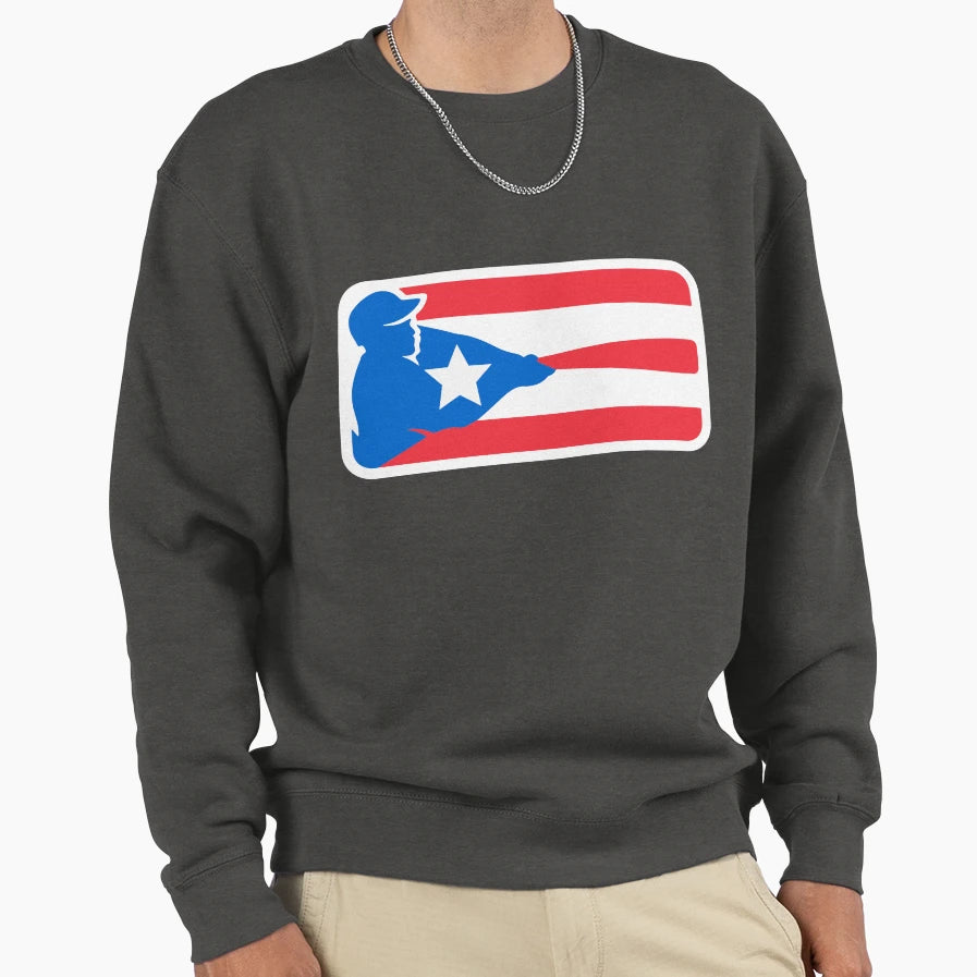 Puerto Rican Baseball Sweatshirt - Aesthetic Graphic Unisex - T-Shirt, Sweatshirt, Hoodie