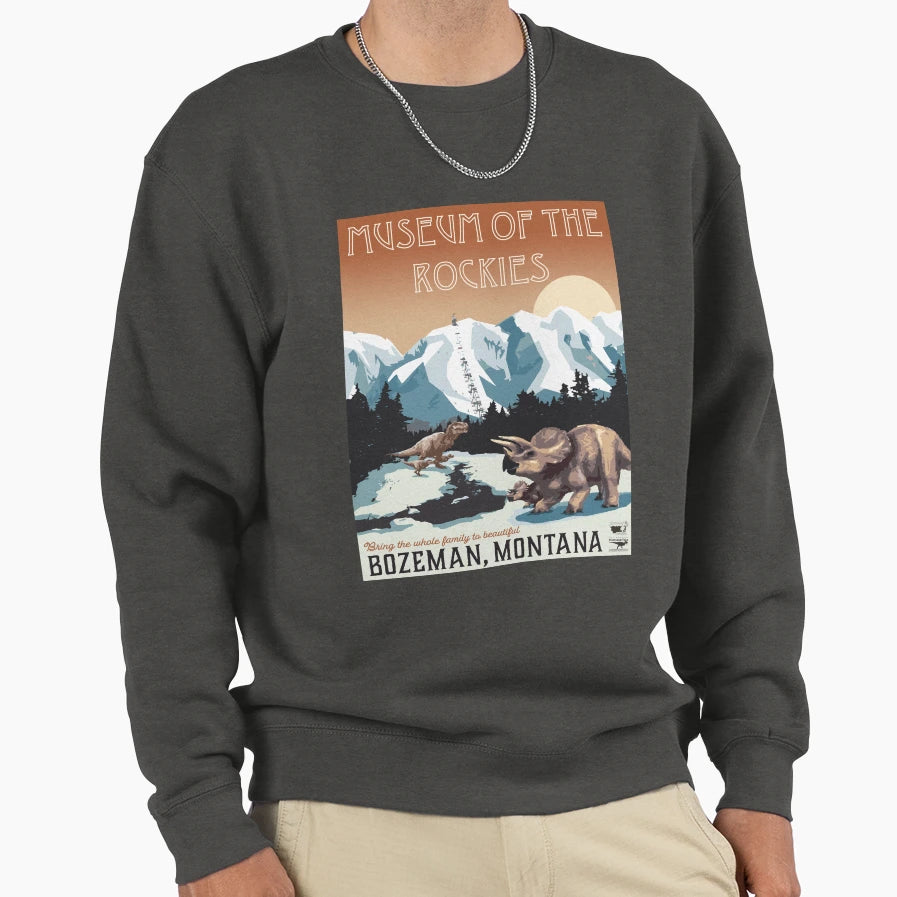 Museum Rockies Sweatshirt - Novelty Apparel Unisex - T-Shirt, Sweatshirt, Hoodie