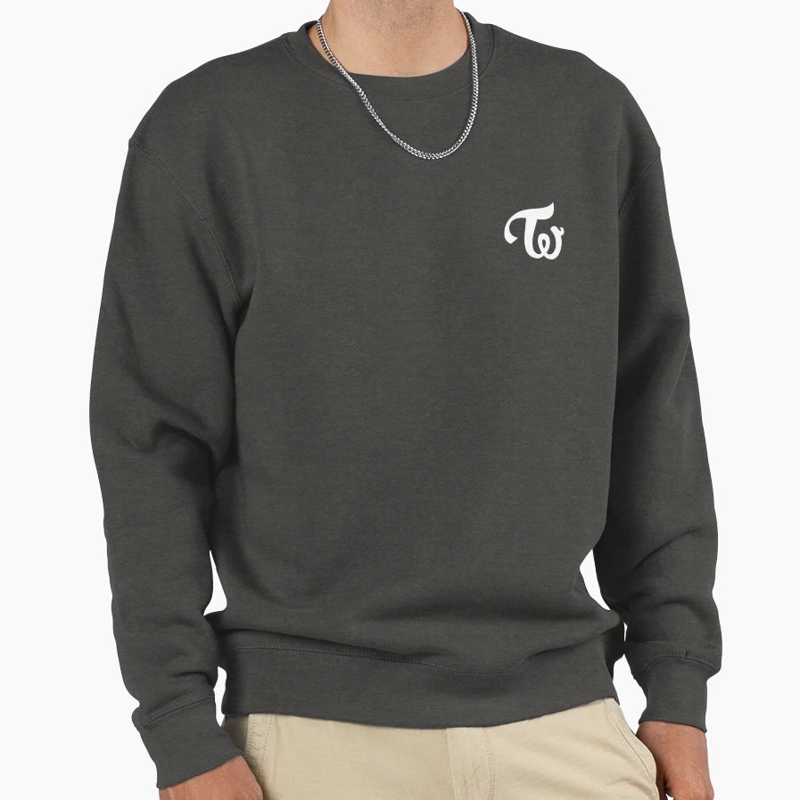 Twice Logo Sweatshirt - Aesthetic Graphic for Adults - T-Shirt, Sweatshirt, Hoodie
