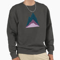 Mountains Maroon Sweatshirt - Fun Novelty Design Men Women - T-Shirt, Sweatshirt, Hoodie