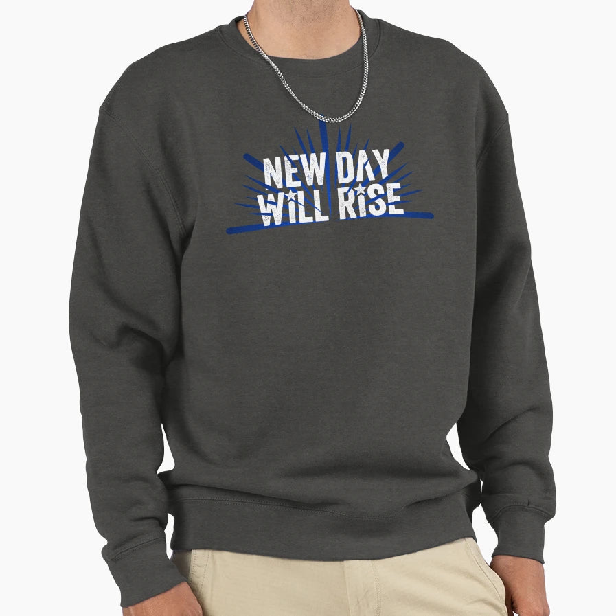 Yuval New Day Will Rise 2025 Sweatshirt - Casual Everyday Wear Unisex - T-Shirt, Sweatshirt, Hoodie