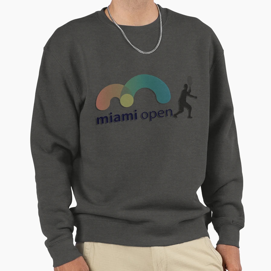 Miami Open Sweatshirt - Unique Graphic Men Women - T-Shirt, Sweatshirt, Hoodie
