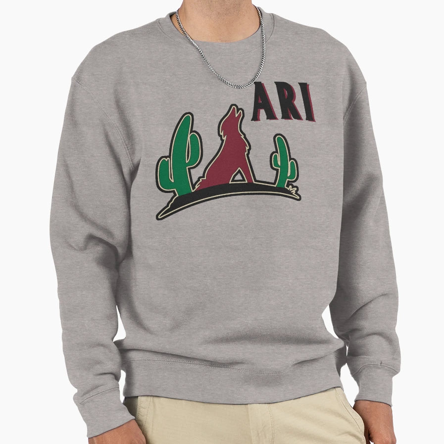 Arizona Howl Moon Sweatshirt - Streetwear Style Men Women - T-Shirt, Sweatshirt, Hoodie