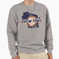 Brew True Wisconsin Rough Grunge Sweatshirt - Unique Graphic Men Women - T-Shirt, Sweatshirt, Hoodie
