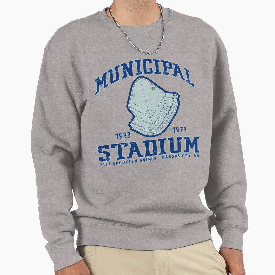 Municipal Stadium Sweatshirt - Aesthetic Graphic Unisex - T-Shirt, Sweatshirt, Hoodie