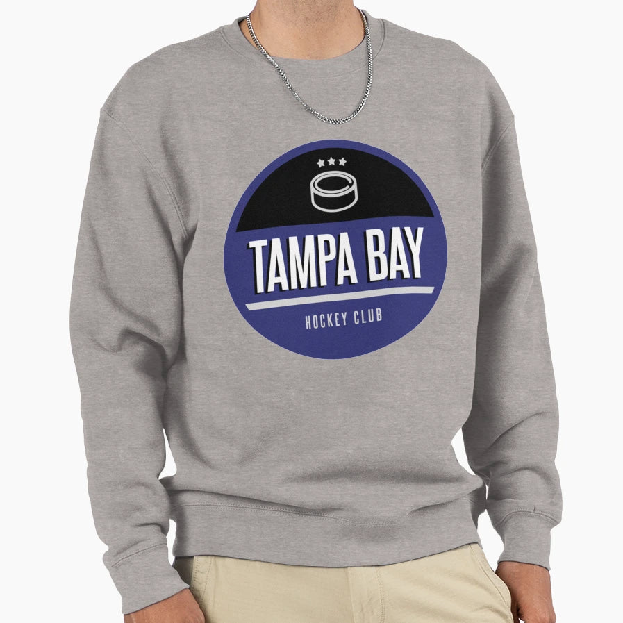 Tampa Bay Hockey Club Sweatshirt - Aesthetic Graphic for Adults - T-Shirt, Sweatshirt, Hoodie