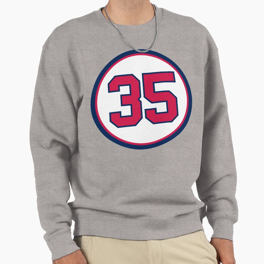Phil Nierko 35 Jersey Number Sweatshirt - Custom Art Print Unisex - T-Shirt, Sweatshirt, Hoodie