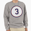 Curtis Granderson 3 Jersey Number Sweatshirt - Unique Graphic for Adults - T-Shirt, Sweatshirt, Hoodie