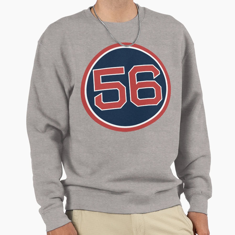 Joe Kelly 56 Jersey Number Sweatshirt - Unique Graphic Unisex - T-Shirt, Sweatshirt, Hoodie
