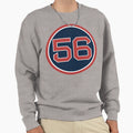 Joe Kelly 56 Jersey Number Sweatshirt - Unique Graphic Unisex - T-Shirt, Sweatshirt, Hoodie