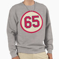 Giovanny Gallegos 65 Jersey Number Sweatshirt - Trendy Graphic Unisex - T-Shirt, Sweatshirt, Hoodie