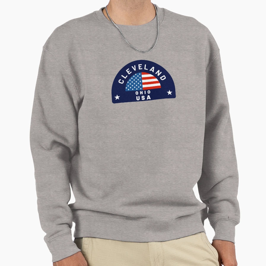 Cleveland Ohio Sweatshirt - Trendy Graphic Unisex - T-Shirt, Sweatshirt, Hoodie