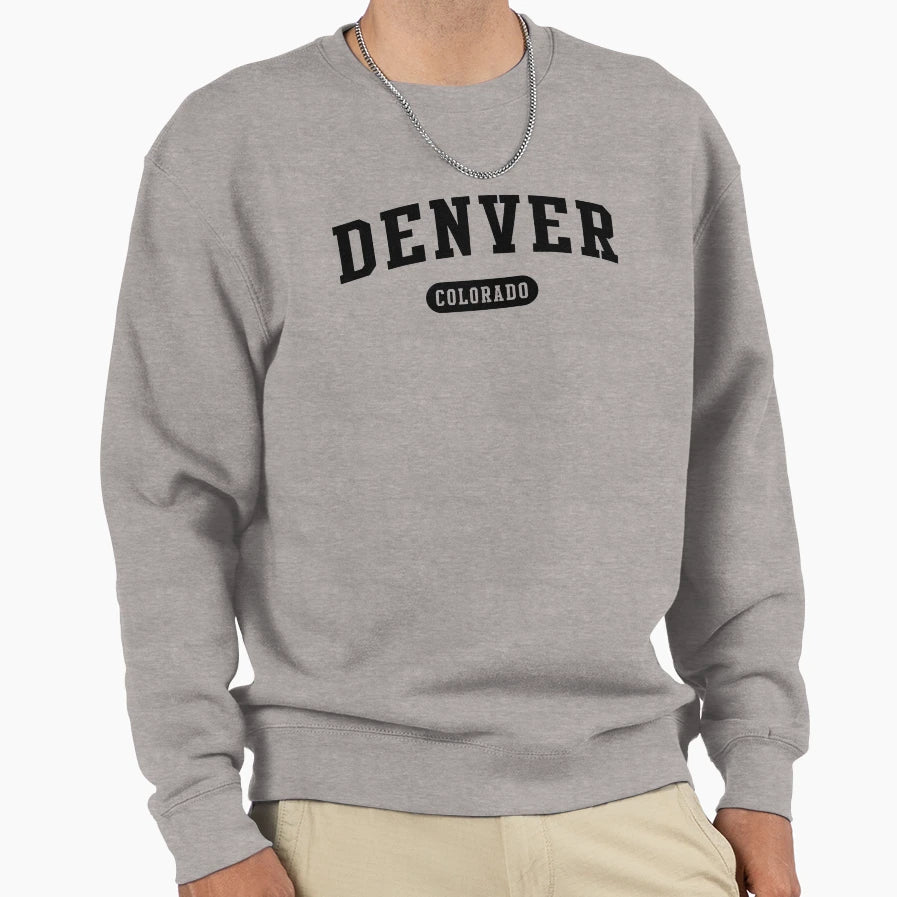 Denver Co Sweatshirt - Trendy Graphic Unisex - T-Shirt, Sweatshirt, Hoodie