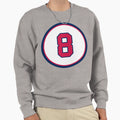 Javy Lopez 8 Jersey Number Sweatshirt - Unique Graphic Men Women - T-Shirt, Sweatshirt, Hoodie