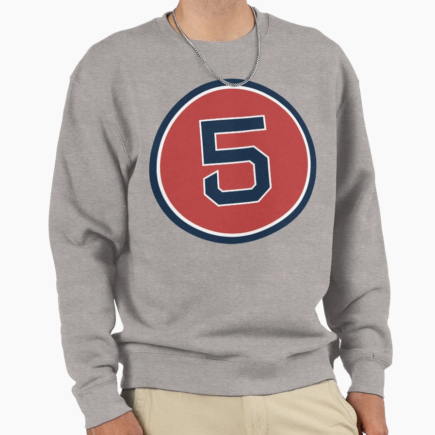 Nomar Garciaparra 5 Jersey Number Sweatshirt - Custom Art Print Unisex - T-Shirt, Sweatshirt, Hoodie