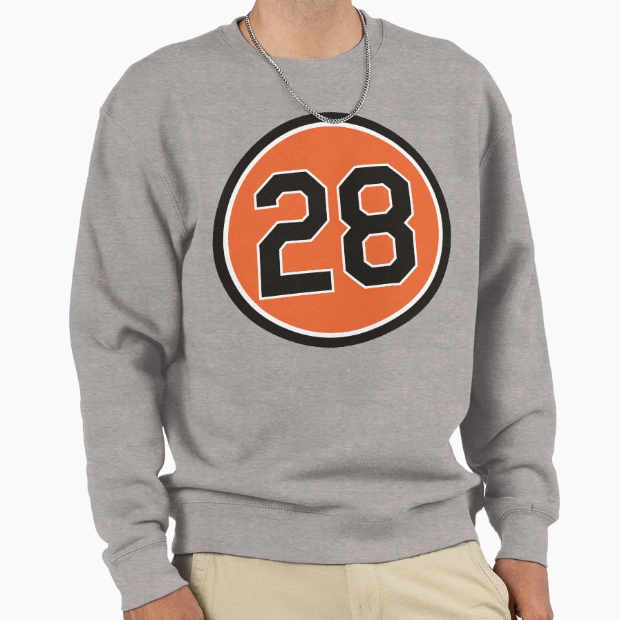 Randy Myers 28 Jersey Number Sweatshirt - Trendy Graphic for Adults - T-Shirt, Sweatshirt, Hoodie