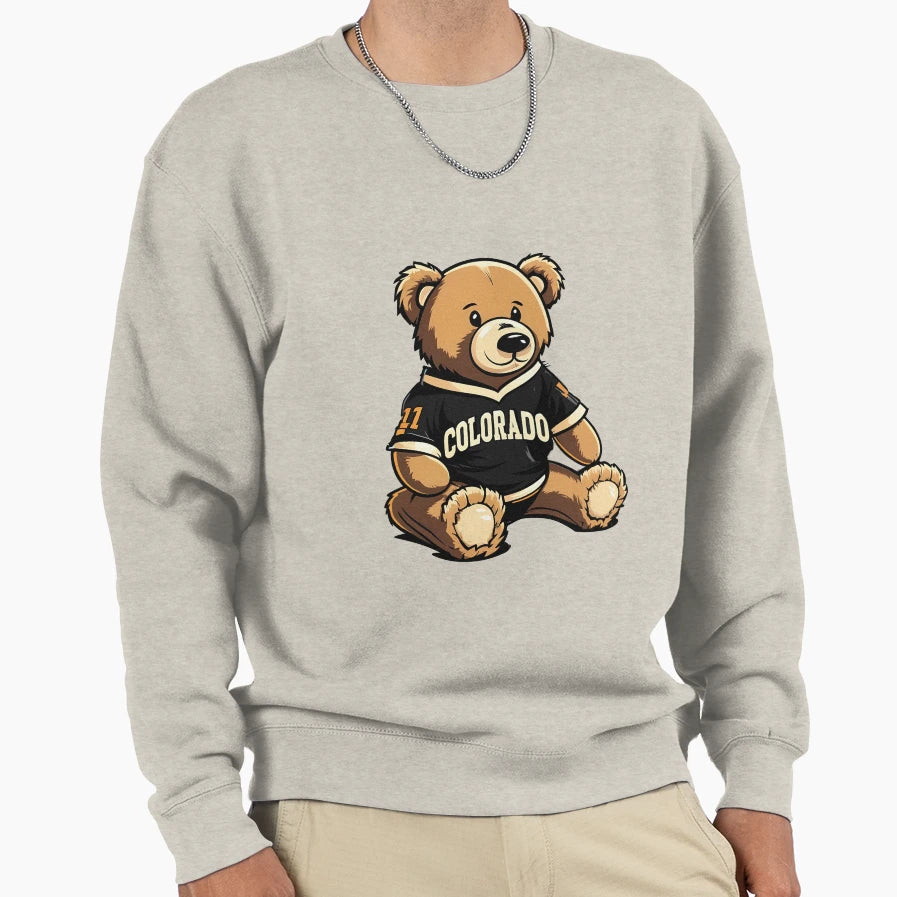 Colorado Fantastic Boulder Bear Sweatshirt - Aesthetic Graphic Men Women - T-Shirt, Sweatshirt, Hoodie