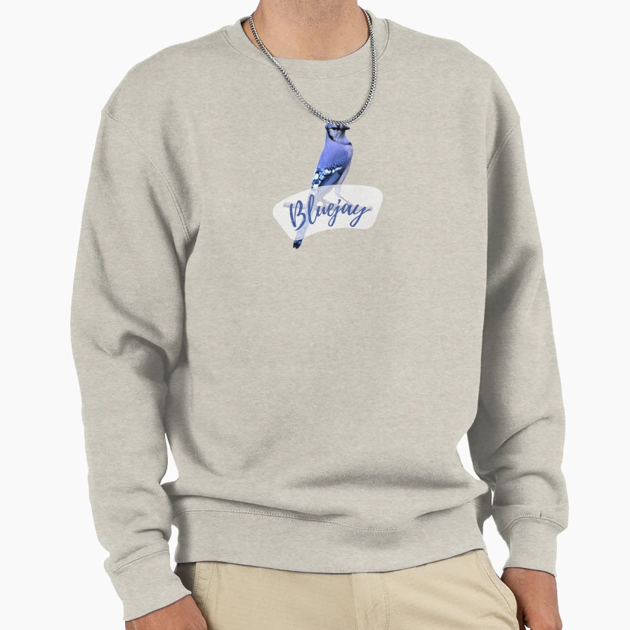 Bluejay Bird Sweatshirt - Novelty Apparel for Adults - T-Shirt, Sweatshirt, Hoodie
