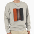 Football Orange And Black Team Spirit Sweatshirt - Unique Graphic Unisex - T-Shirt, Sweatshirt, Hoodie