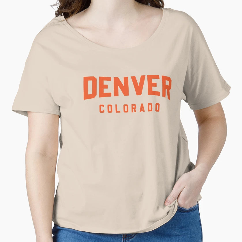 Denver Colorado T-Shirt - Minimalist Print Unisex - T-Shirt, Sweatshirt, Hoodie