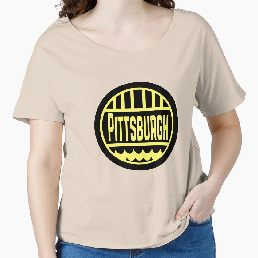 Pittsburgh Logo T-Shirt - Fun Novelty Design Unisex - T-Shirt, Sweatshirt, Hoodie