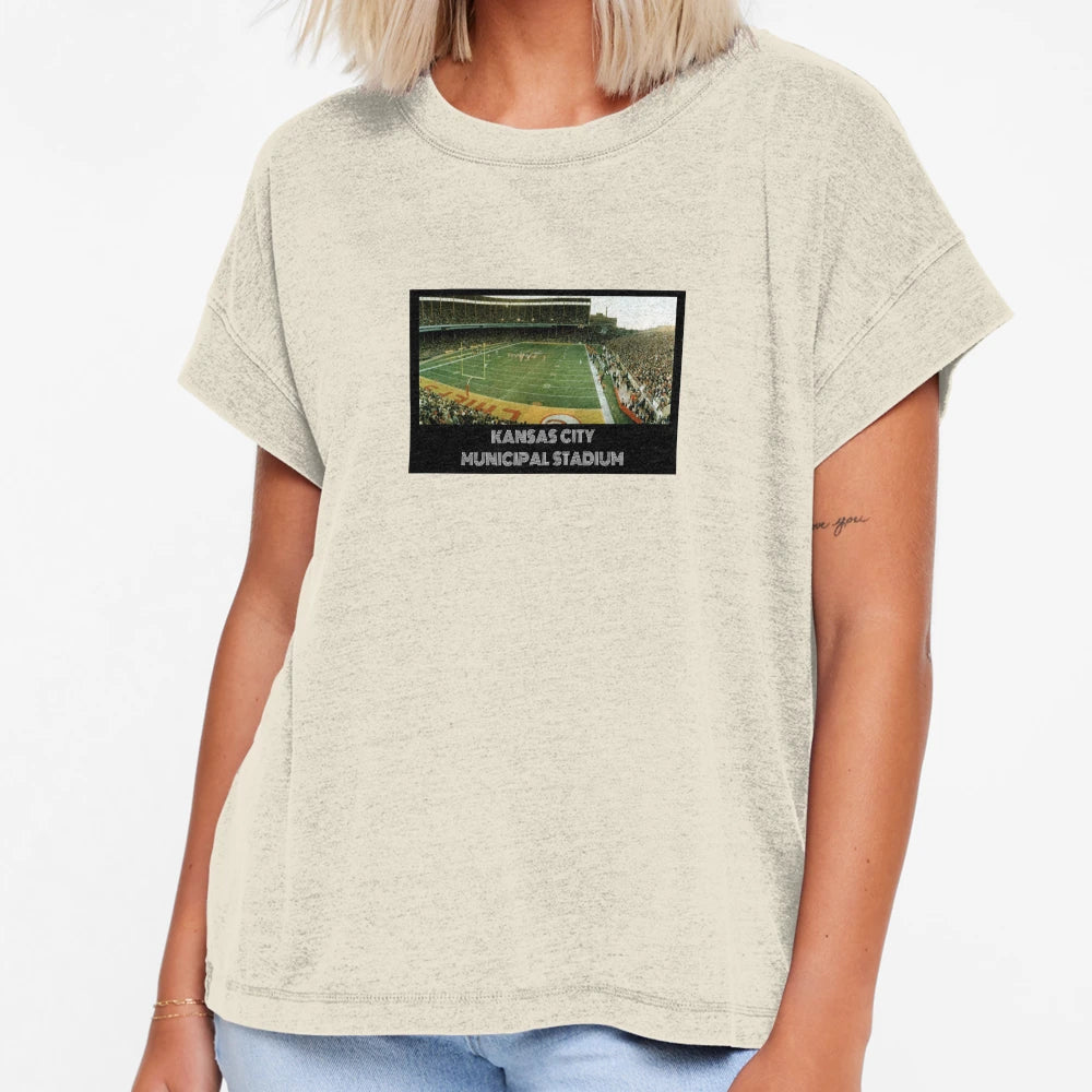 Kansas City Municipal Stadium T-Shirt - Streetwear Style Men Women - T-Shirt, Sweatshirt, Hoodie