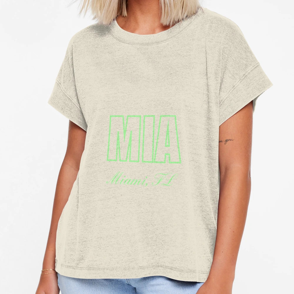 Mia Miami Florida Fl Airport Code T-Shirt - Streetwear Style Unisex - T-Shirt, Sweatshirt, Hoodie