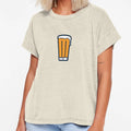 M Pint Glass Mke Swirls T-Shirt - Minimalist Print Unisex - T-Shirt, Sweatshirt, Hoodie