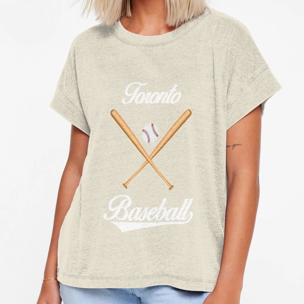 Toronto Baseball And T-Shirt - Fun Novelty Design Men Women - T-Shirt, Sweatshirt, Hoodie