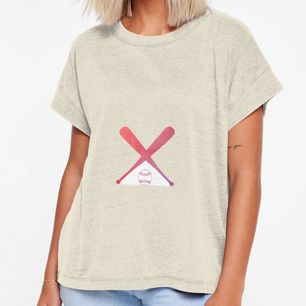 Softball Multicolored T-Shirt - Fun Novelty Design for Adults - T-Shirt, Sweatshirt, Hoodie