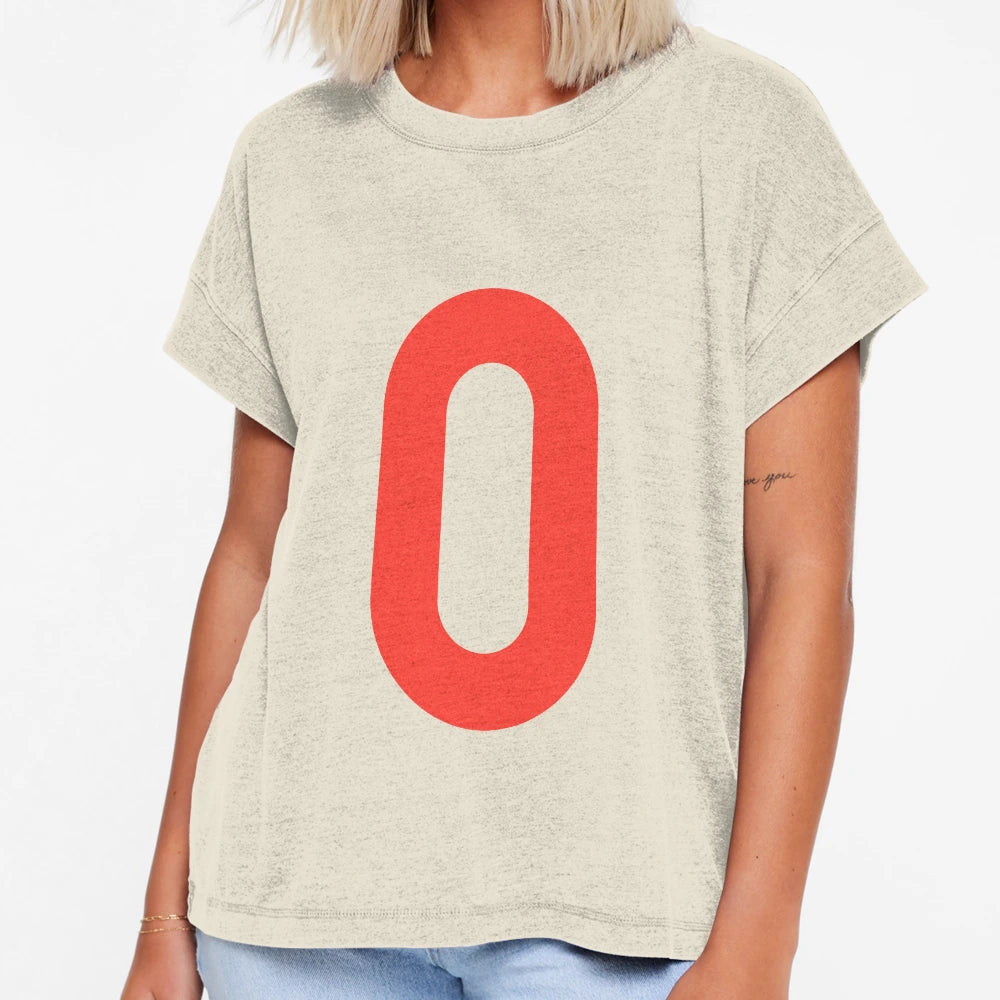 0 Number Zero T-Shirt - Aesthetic Graphic for Adults - T-Shirt, Sweatshirt, Hoodie
