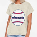 Minnesota Throwback Baseball T-Shirt - Unique Graphic Men Women - T-Shirt, Sweatshirt, Hoodie
